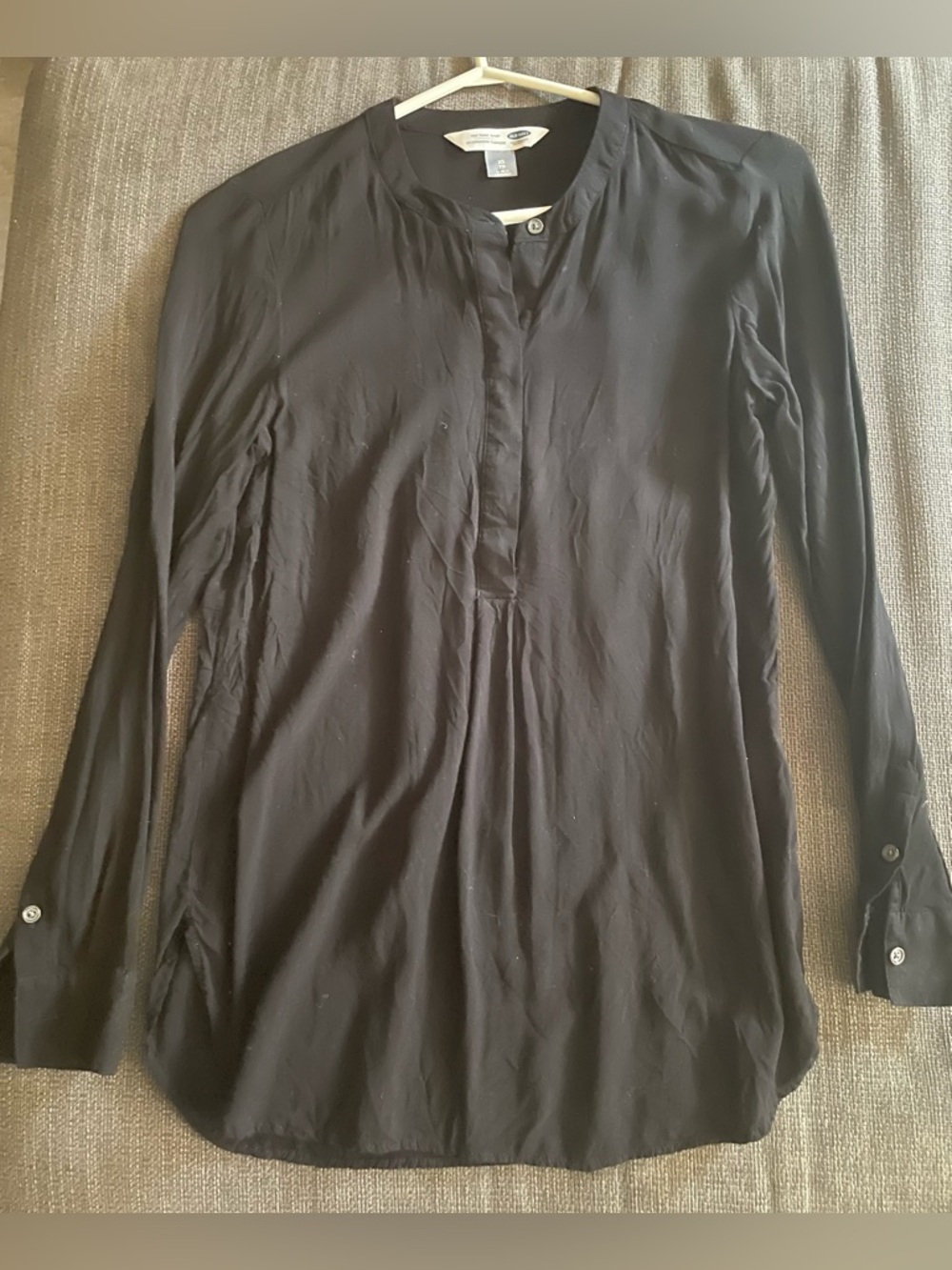 Old Navy Size XS Black Tunic Shirt